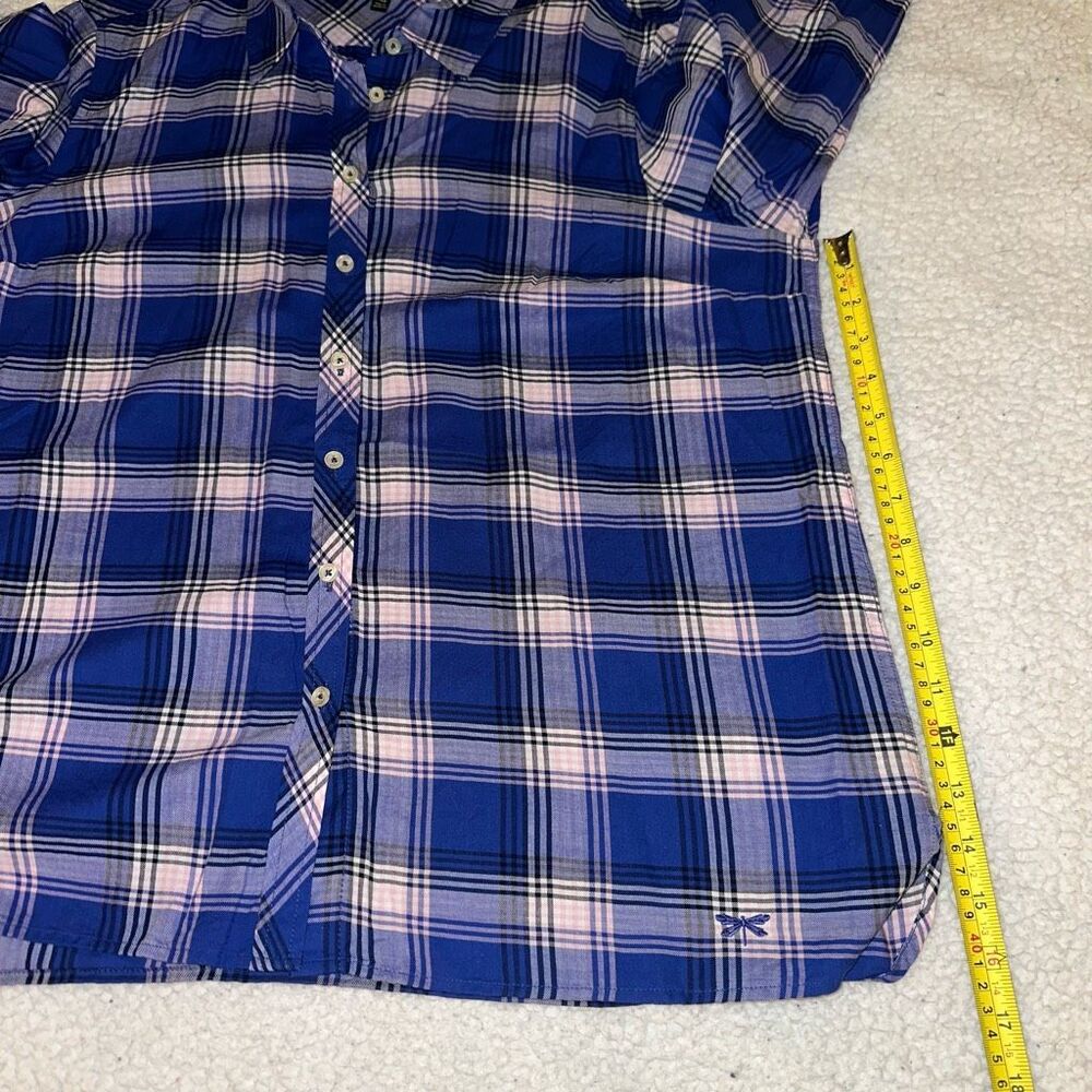 Talbots Petite Xlp Collared Ls Button Womens Down… - image 8